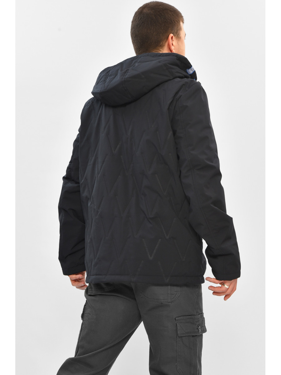 Куртка мужская демисезонная тёмно-синего цвета L-9159AL 208490C