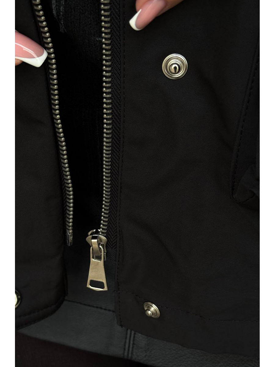 Куртка жіноча чорного кольору 1060 208492C