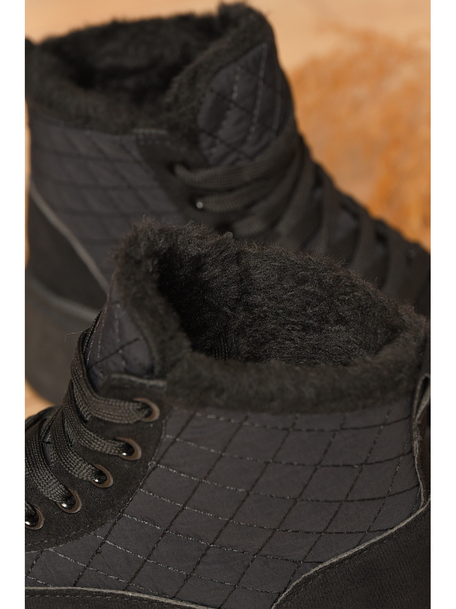 Ботинки женские зимние черного цвета 2024-20-2 208509C