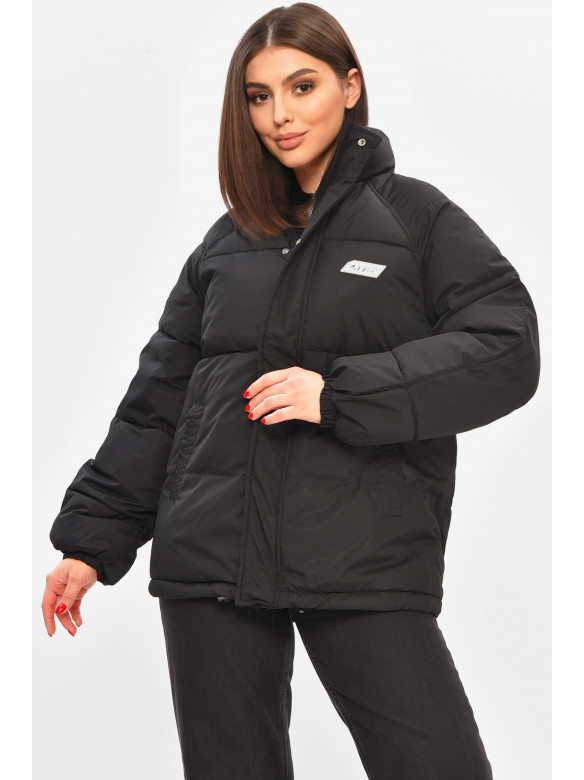 Куртка жіноча демісезонна чорного кольору 521 208511C