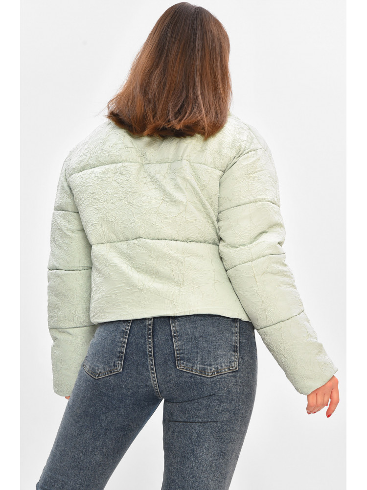 Куртка жіноча демісезонна м'ятного кольору 17279 208513C