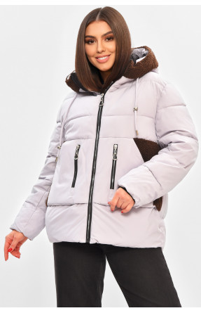 Куртка жіноча демісезонна світло-бузкового кольору 2313 208525C