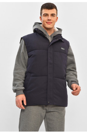 Жилетка мужская демисезонная синего цвета b-1 208531C