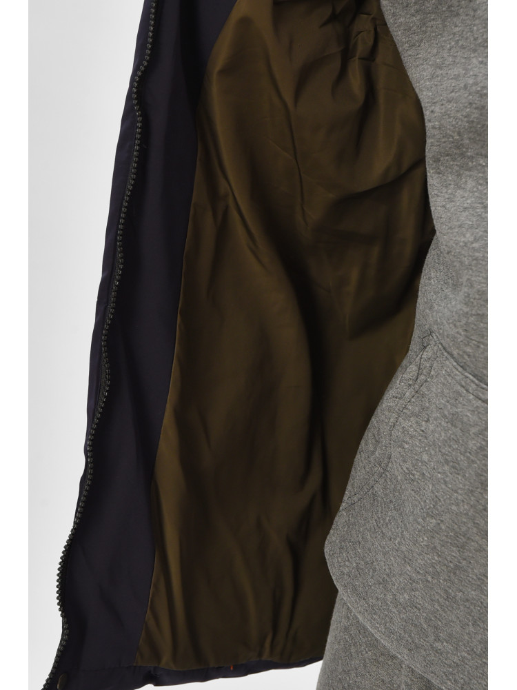 Жилетка мужская демисезонная синего цвета b-1 208531C