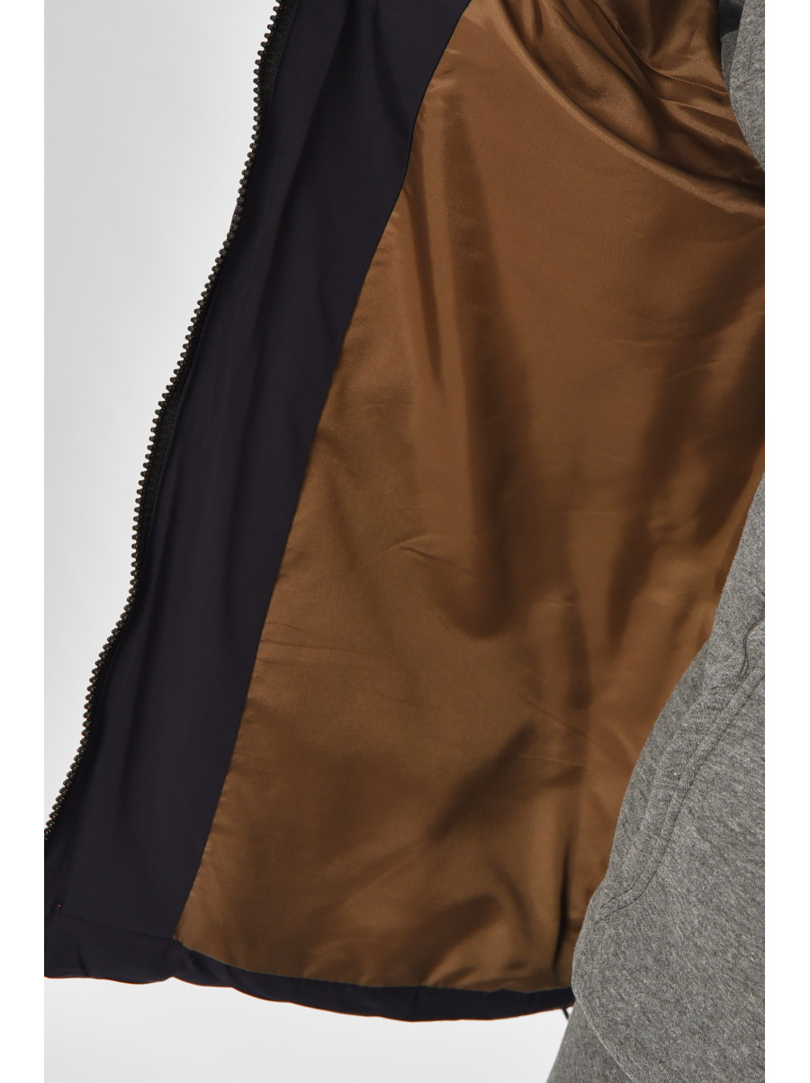 Жилетка мужская демисезонная синего цвета b-1 208532C