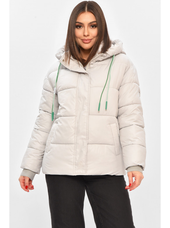 Куртка жіноча демісезонна м'ятного кольору 1108 208544C