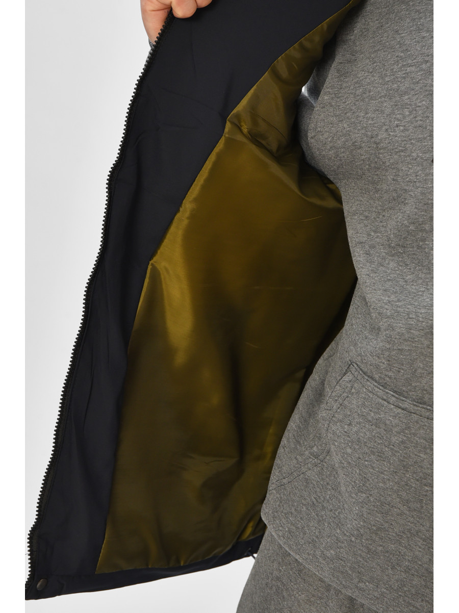 Жилетка мужская демисезонная тёмно-синего цвета b-1 208553C