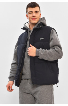 Жилетка мужская демисезонная тёмно-синего цвета b-1 208554C