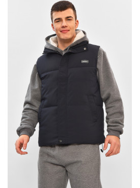 Жилетка чоловіча демісезонна темно-синього кольору b-1 208555C