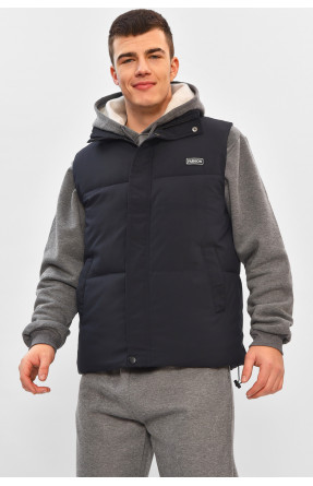 Жилетка мужская демисезонная тёмно-синего цвета b-1 208555C