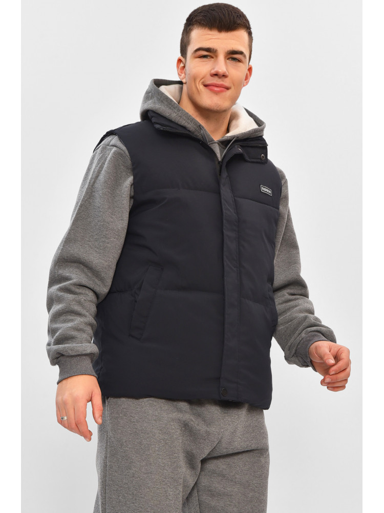 Жилетка мужская демисезонная тёмно-синего цвета b-1 208555C