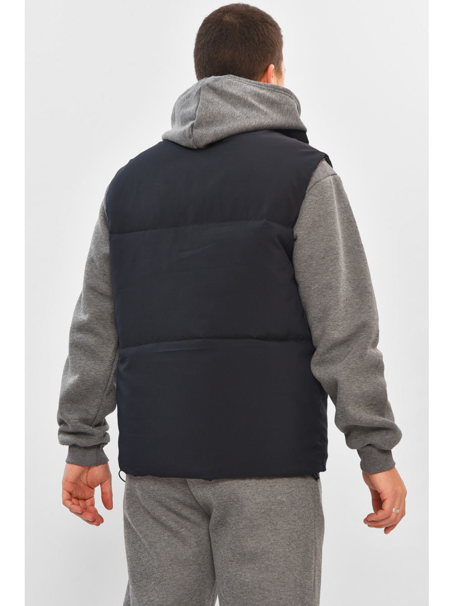 Жилетка мужская демисезонная тёмно-синего цвета b-1 208555C