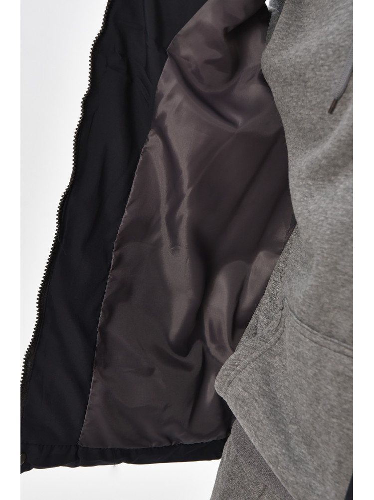 Жилетка мужская демисезонная тёмно-синего цвета b-1 208555C