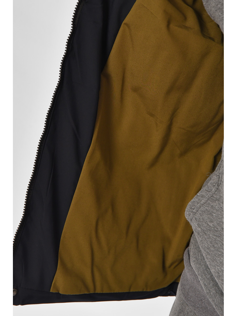 Жилетка мужская демисезонная тёмно-синего цвета b-1 208556C