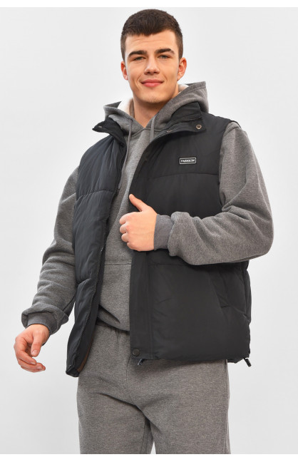 Жилетка чоловіча демісезонна синього кольору b-1 208557C