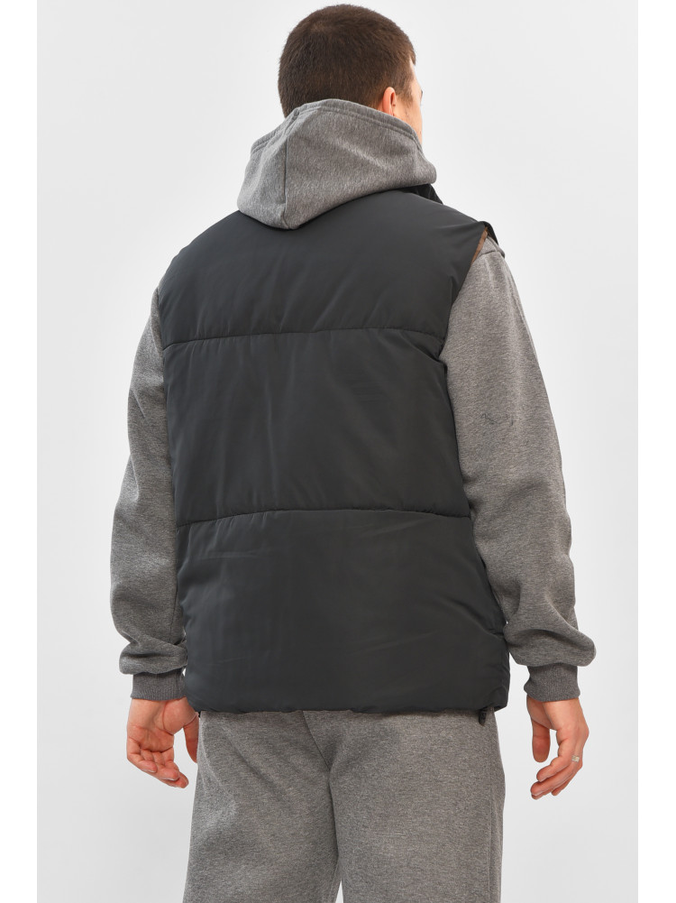 Жилетка мужская демисезонная синего цвета b-1 208557C