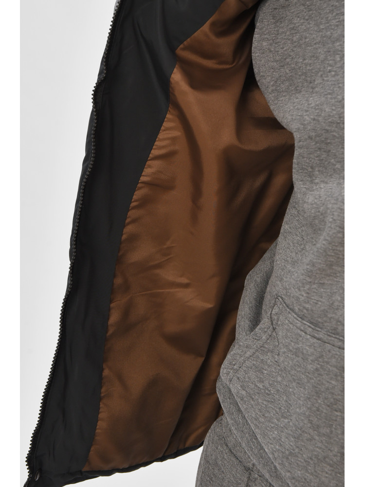 Жилетка мужская демисезонная синего цвета b-1 208557C