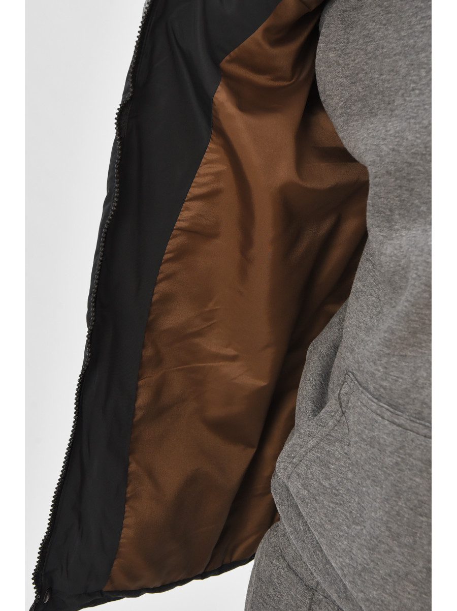 Жилетка мужская демисезонная синего цвета b-1 208557C