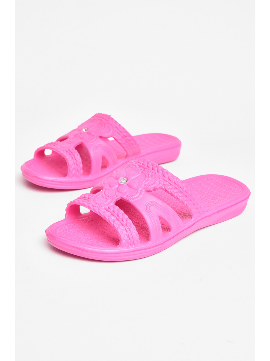 Шлепанцы пена женские розового цвета дегтяренко 208560C