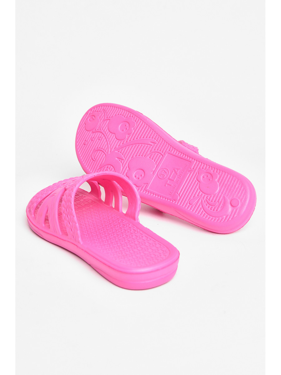 Шлепанцы пена женские розового цвета дегтяренко 208560C