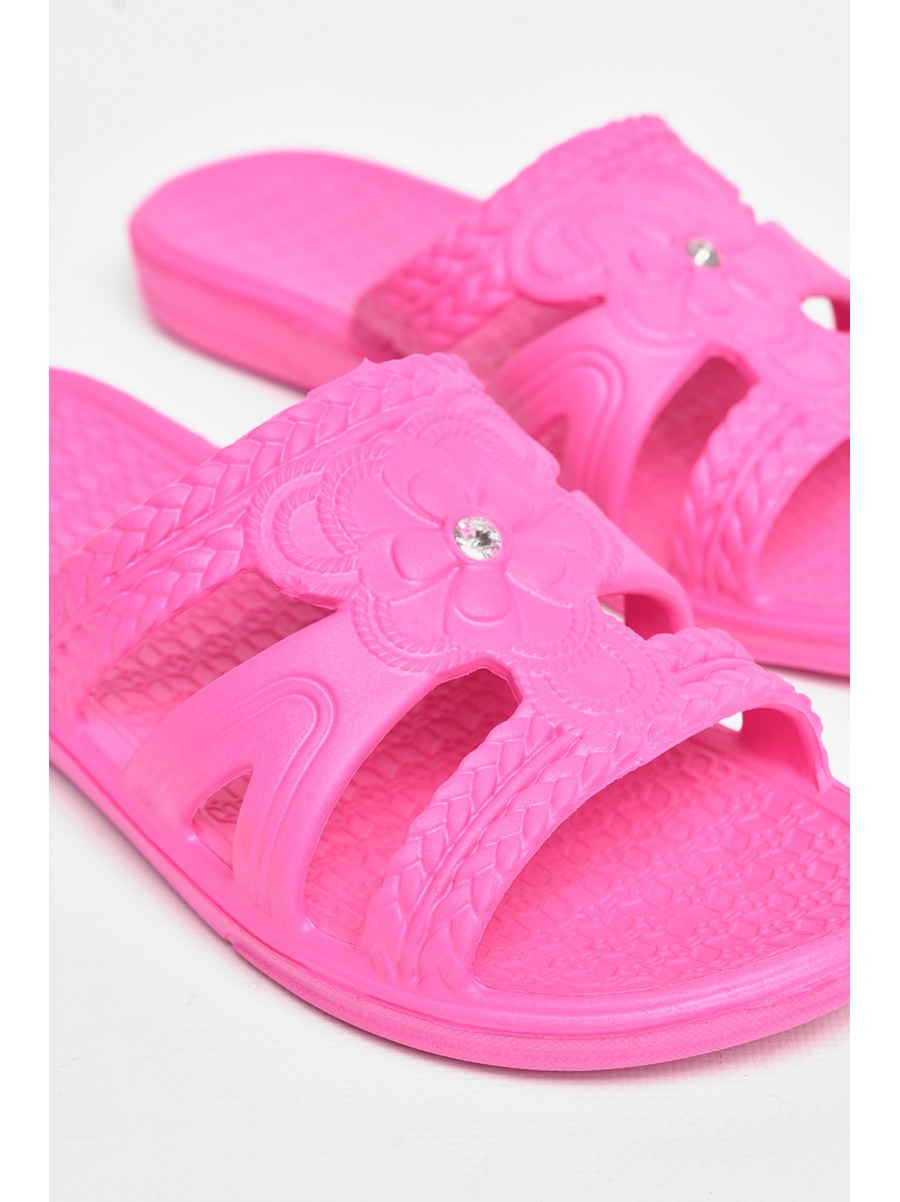 Шлепанцы пена женские розового цвета дегтяренко 208560C