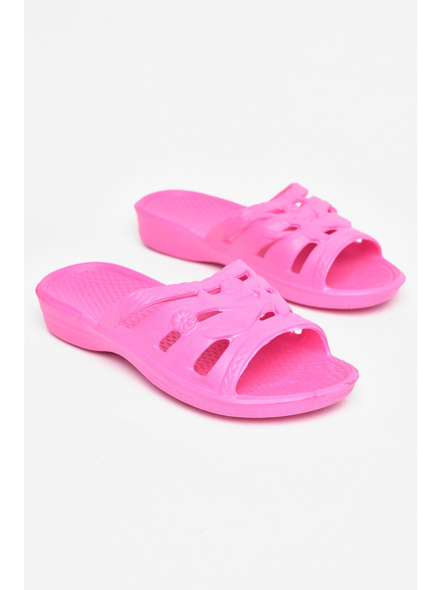 Шлепанцы пена женские розового цвета дегтяренко 208562C