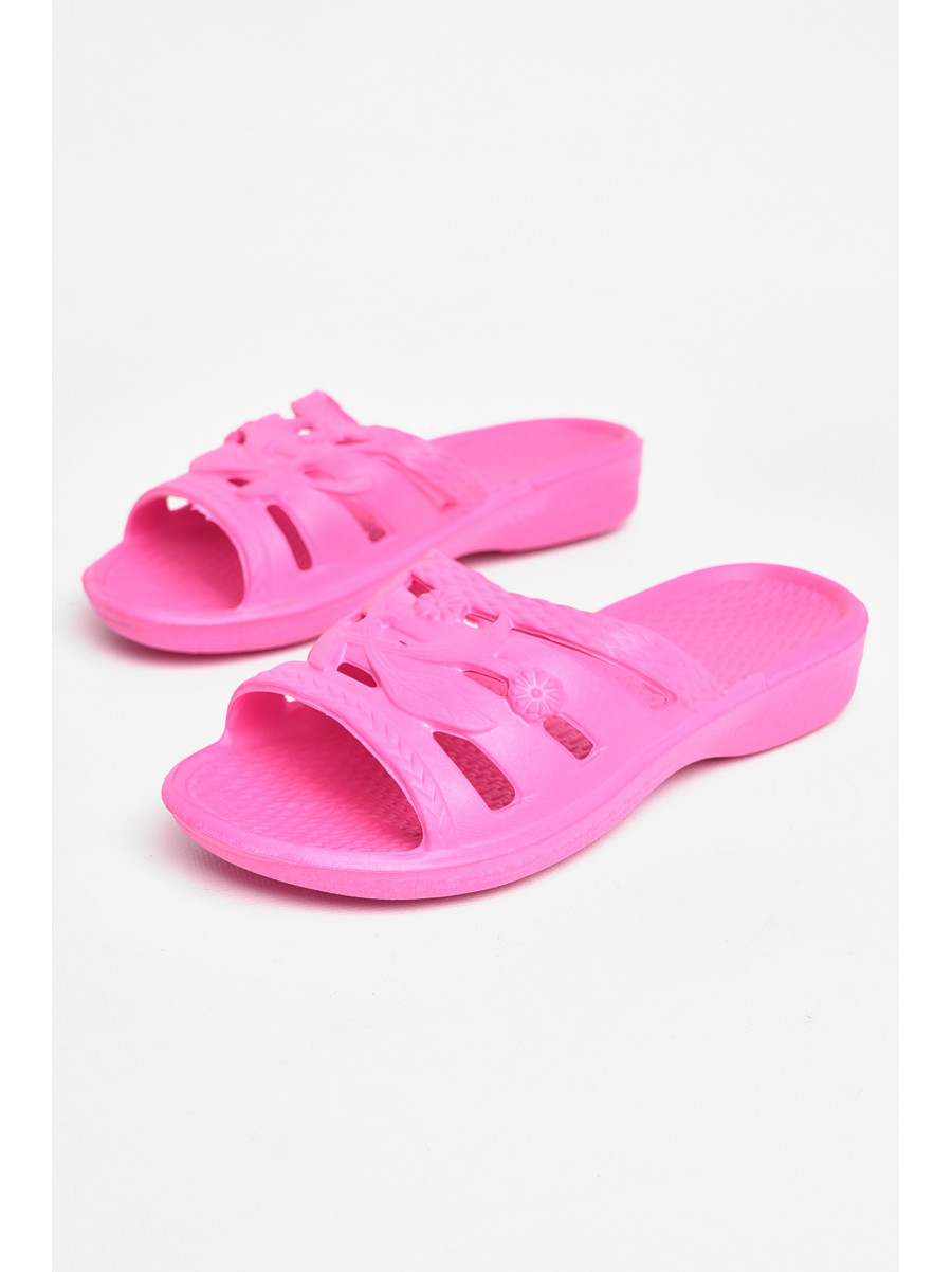 Шлепанцы пена женские розового цвета дегтяренко 208562C