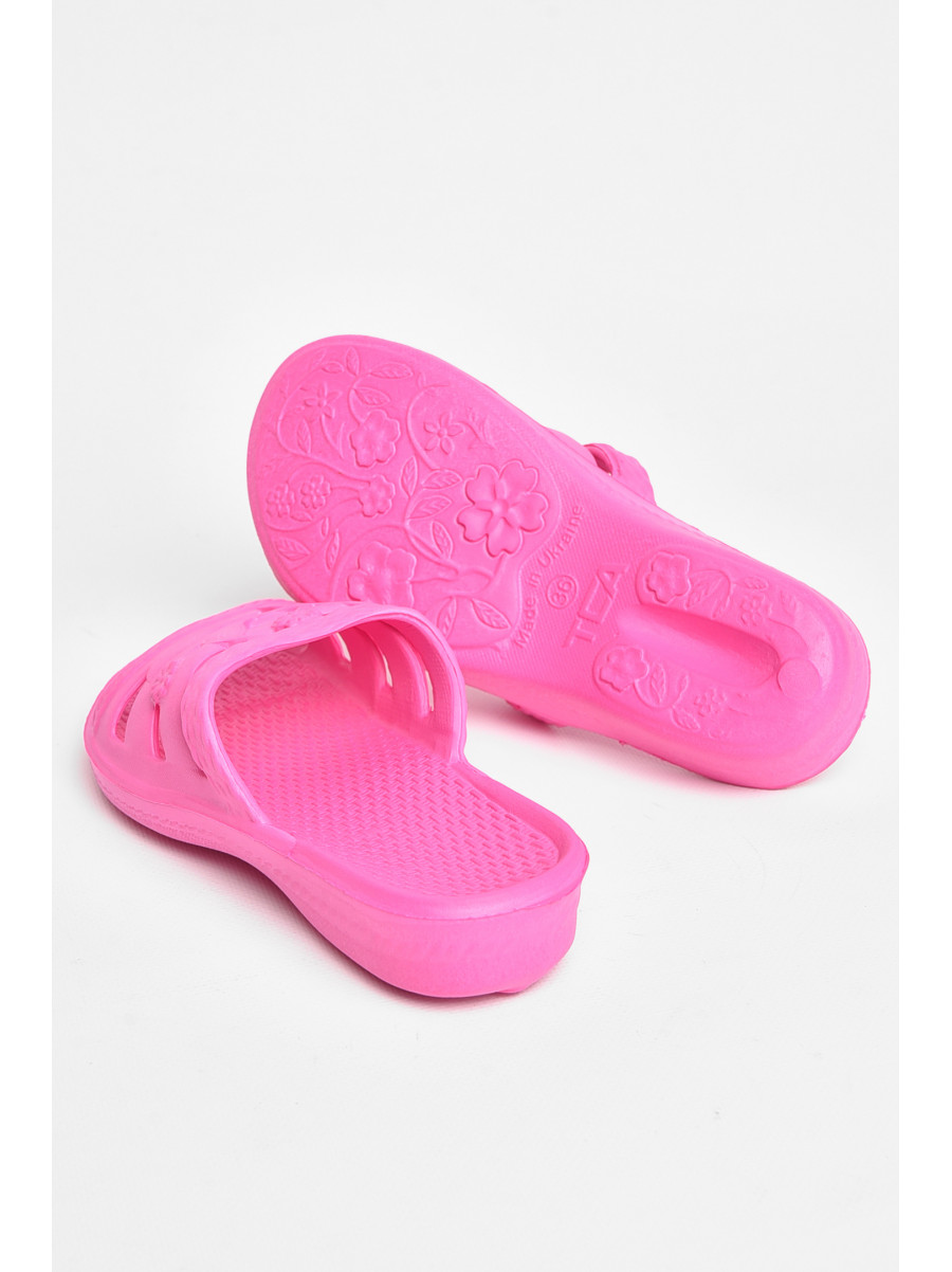 Шлепанцы пена женские розового цвета дегтяренко 208562C