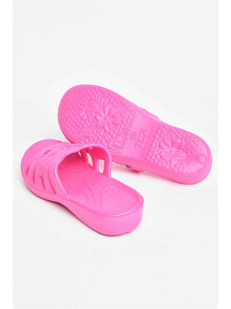 Шлепанцы пена женские розового цвета дегтяренко 208563C