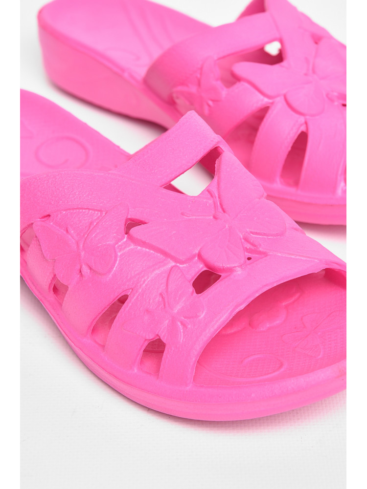 Шлепанцы пена женские розового цвета дегтяренко 208563C