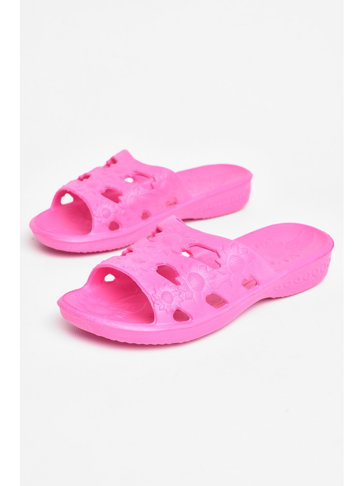 Шлепанцы пена женские розового цвета дегтяренко 208564C