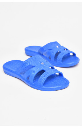 Шлепанцы пена женские синего цвета дегтяренко 208566C