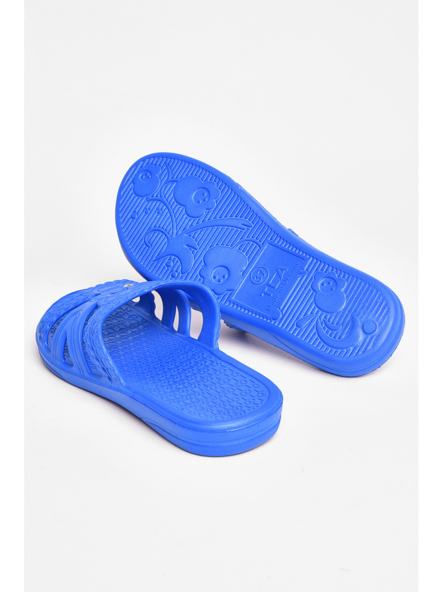 Шлепанцы пена женские синего цвета дегтяренко 208566C