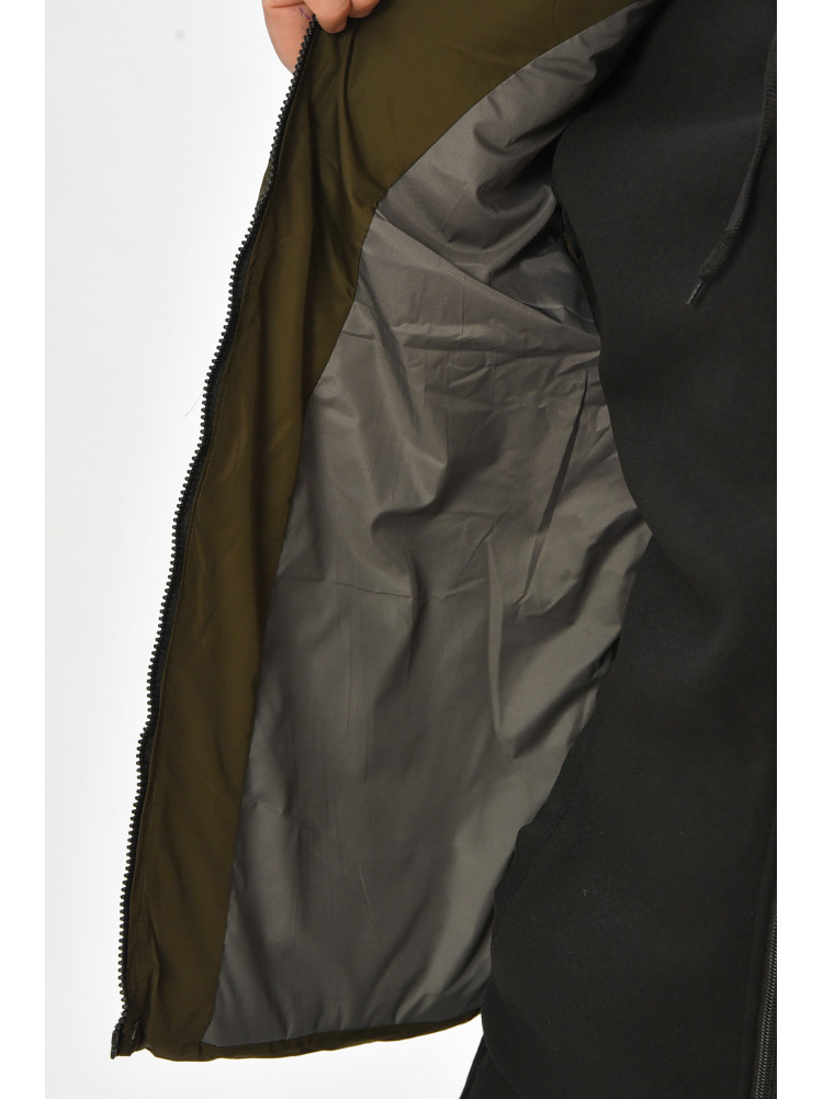 Жилетка мужская демисезонная цвета хаки b-1 208567C