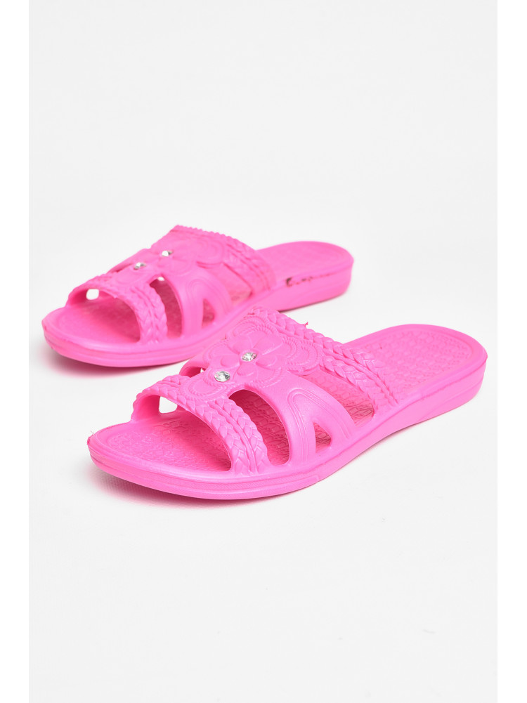 Шлепанцы пена женские розового цвета дегтяренко 208568C