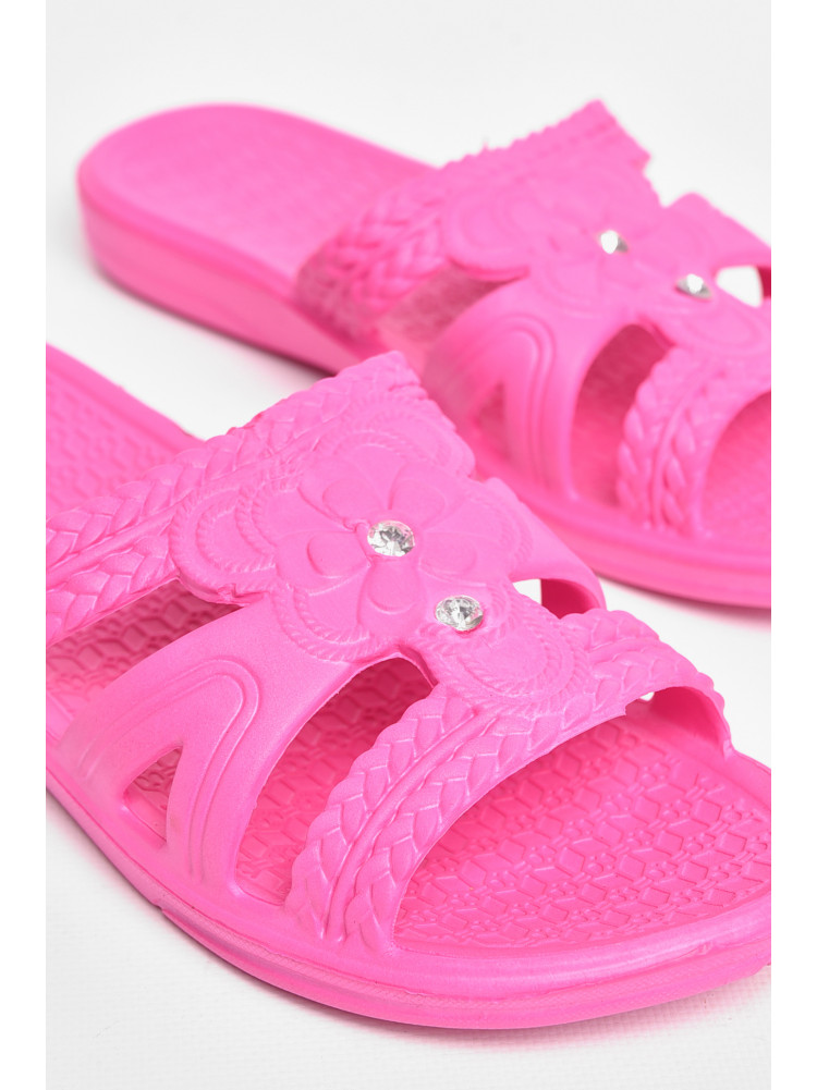 Шлепанцы пена женские розового цвета дегтяренко 208568C