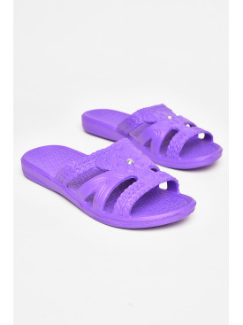 Шльопанці піна жіночі фіолетового кольору дегтяренко 208569C
