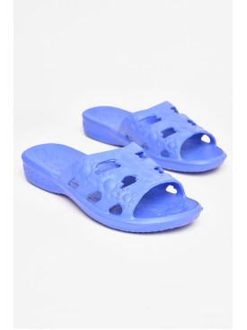 Шлепанцы пена женские синего цвета дегтяренко 208570C