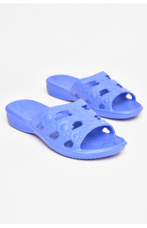 Шлепанцы пена женские синего цвета дегтяренко 208570C