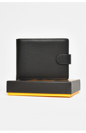 Гаманець чоловічий з екошкіри чорного кольору 538-с 208627C