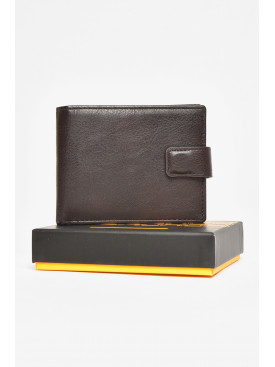 Кошелек мужской из экокожи коричневого цвета 538-а 208629C