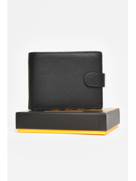 Кошелек мужской из экокожи черного цвета 538-D 208630C