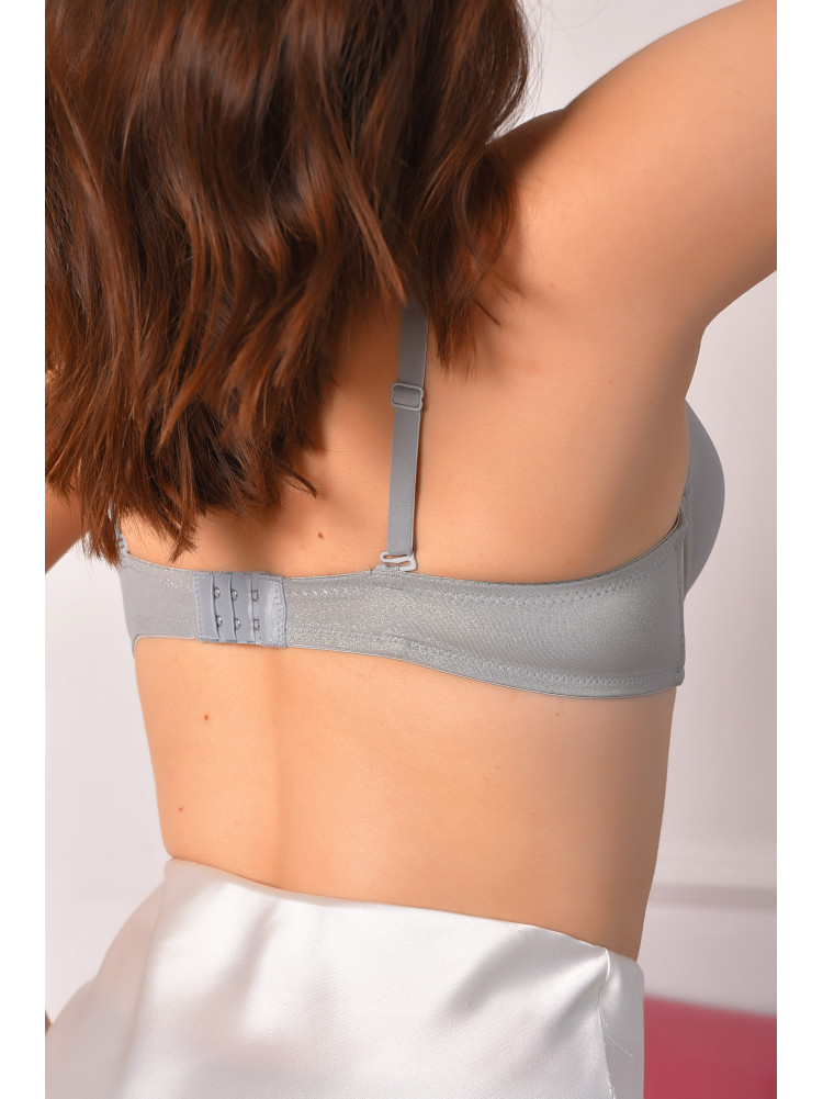 Бюстгальтер жіночий сірого кольору чашка В 12963В 208648C