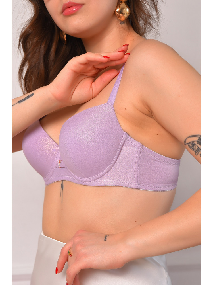 Бюстгальтер жіночий бузкового кольору чашка В 12963В 208650C