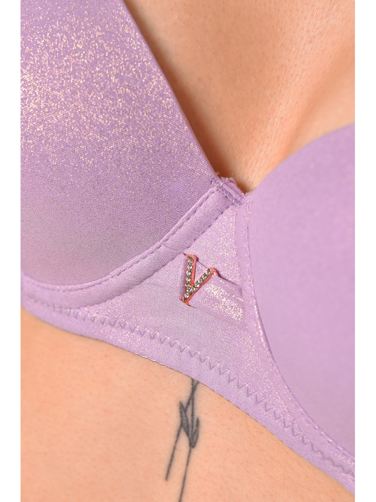 Бюстгальтер жіночий бузкового кольору чашка В 12963В 208650C