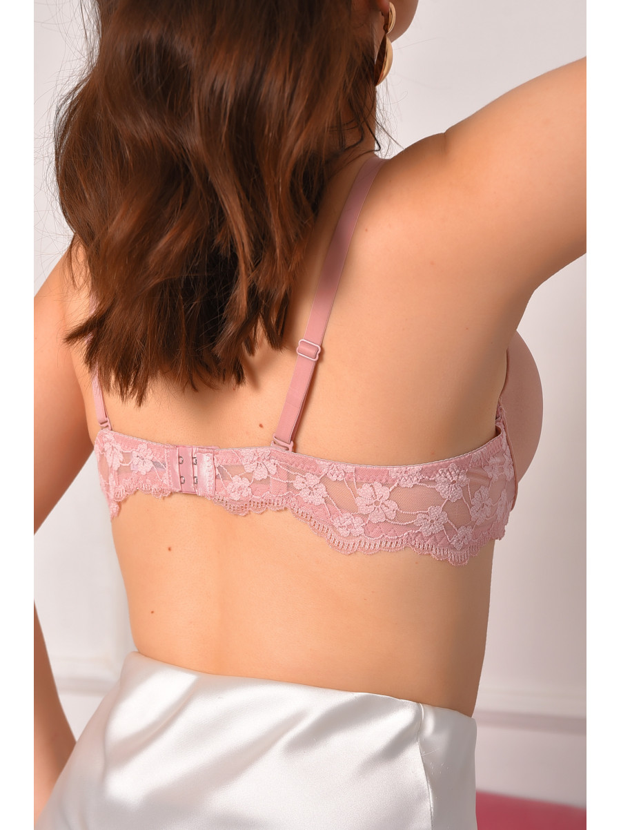 Бюстгальтер жіночий рожевого кольору чашка С 12977С 208661C