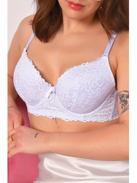 Бюстгальтер женский белого цвета чашка С 5115 208670C Бюстгальтер женский белого цвета чашка С 5115 208670C