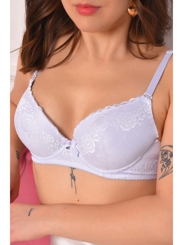 Бюстгальтер жіночий білого кольору чашка В 5122 208674C