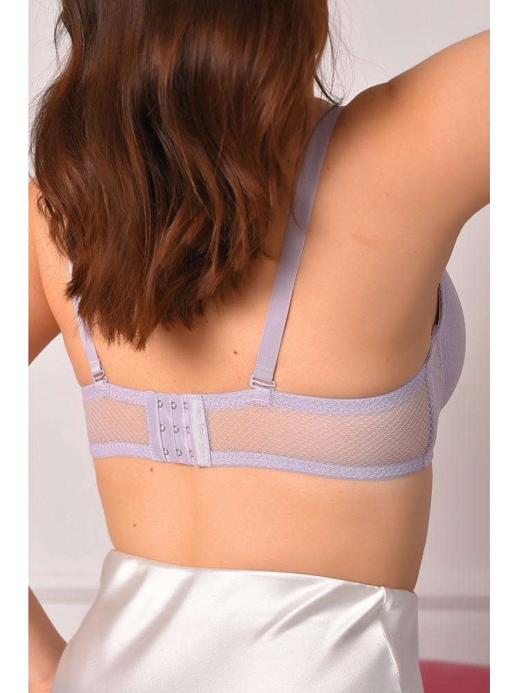 Бюстгальтер жіночий бузкового кольору чашка D 25373 208681C