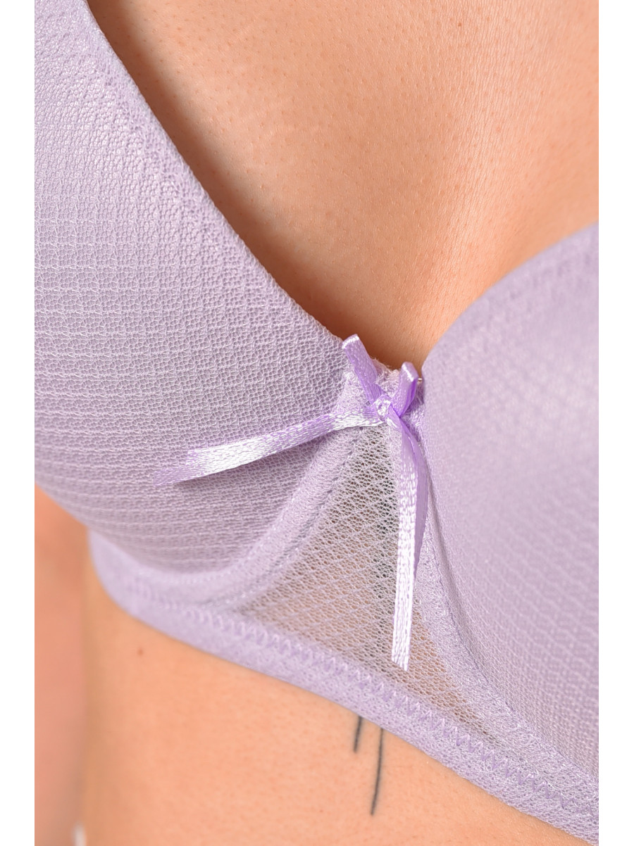 Бюстгальтер жіночий бузкового кольору чашка D 25373 208681C